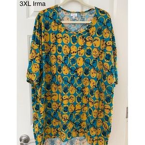 3XL LuLaRoe Irma Tunic top